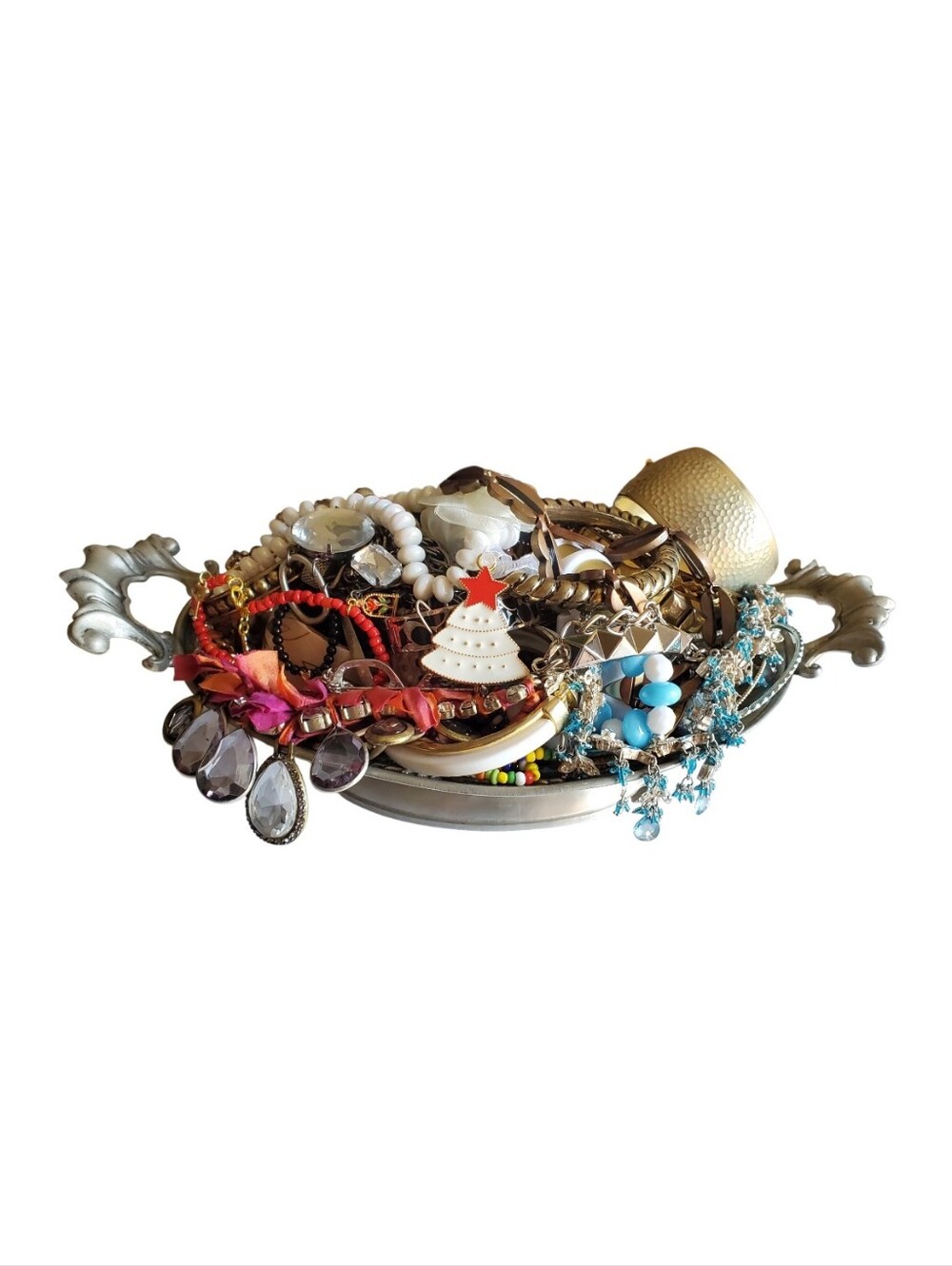Vtg. 3 lbs. Mystery Mixed Women's Jewelry Lot